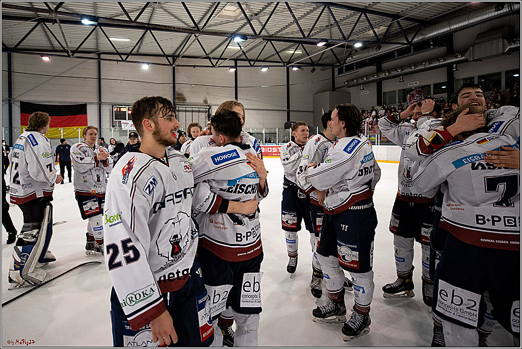 U20-DNL Meisterschaftsfinale;  Koelner Junghaie - Eisbaeren Juniors Berlin; Koeln, 27.03.2022
